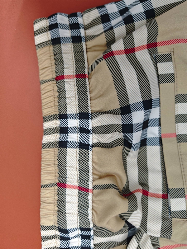 ブランドハーフパンツ細部ディテール